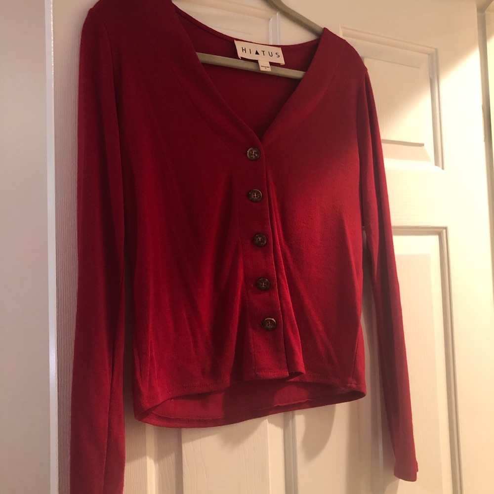 Red Cardigan